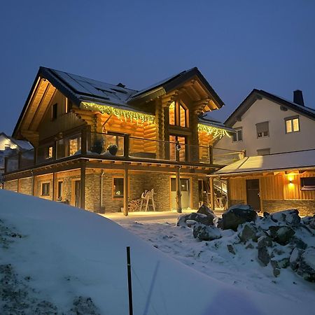 Ferienwohnung Uplandblockhaus 빌링겐 외부 사진
