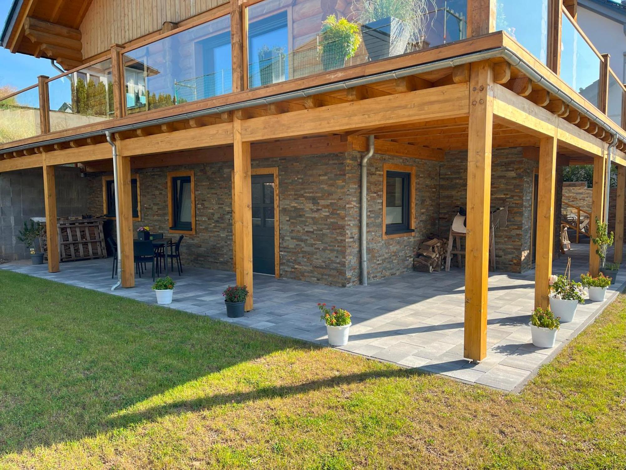 Ferienwohnung Uplandblockhaus 빌링겐 외부 사진