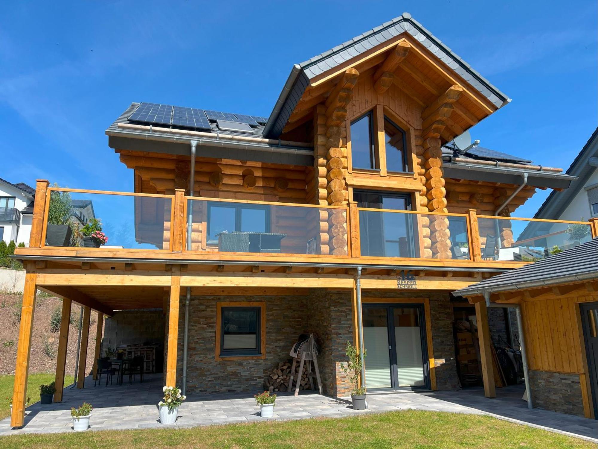 Ferienwohnung Uplandblockhaus 빌링겐 외부 사진